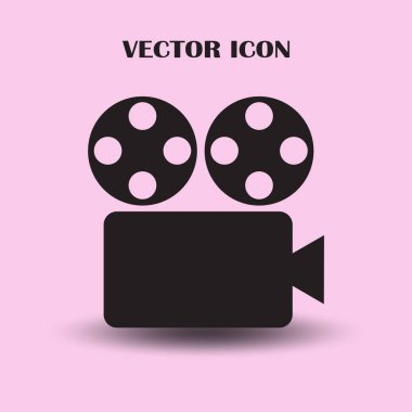 video kamera vektör simgesi