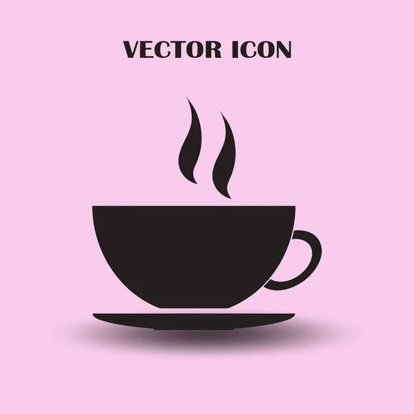 Tasse Café Icône Vectorielle — Image vectorielle