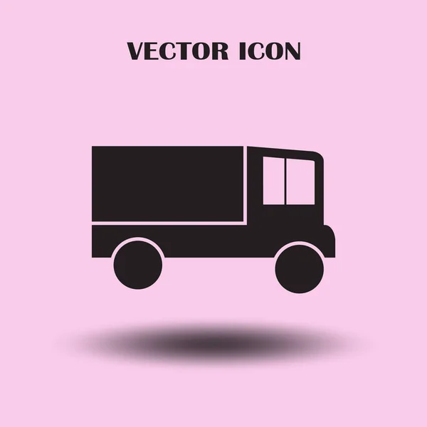 Delivery Vector Flat Icon — Stock Vector