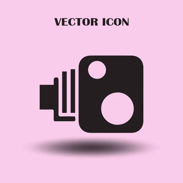 Icône Vectorielle Caméra Vidéo — Image vectorielle