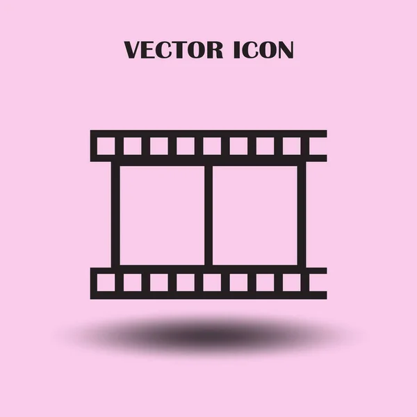 Video Symbol Vektorillustration — Stockvektor