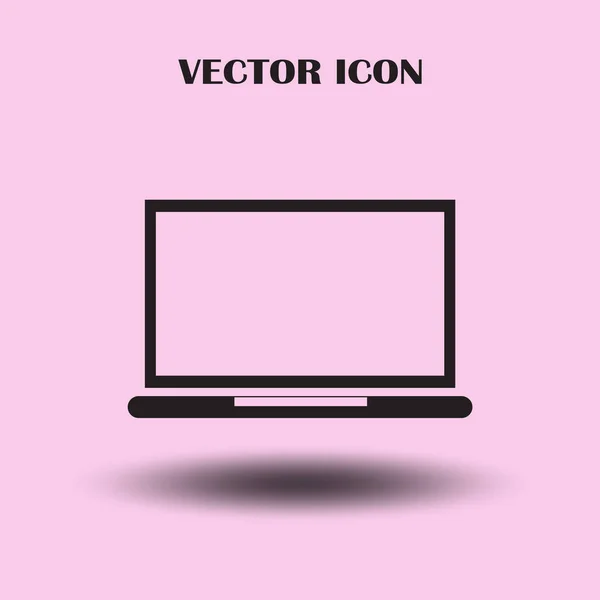 Una Pantalla Portátil Con Diseño Popular Puede Utilizar Con Imágenes — Vector de stock