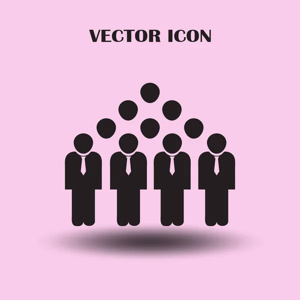 People Web Vector Icon Stock Vector