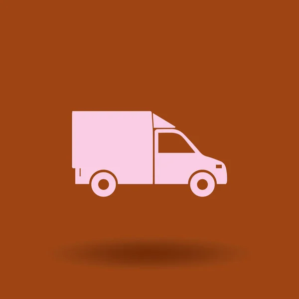 Delivery Vector Flat Icon — Stock Vector