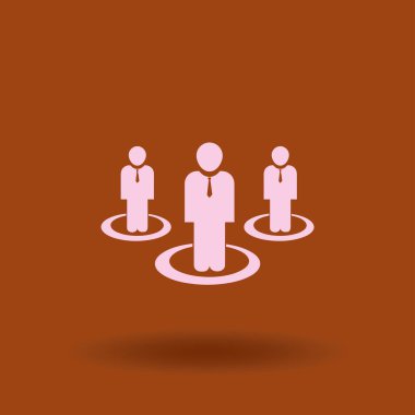 insanlar web vektör simgesi