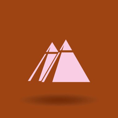 Tüm görme göz piramit sembolü. Yeni dünya düzeni.