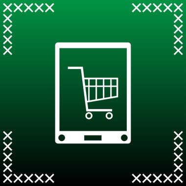 mükemmel detaylı modern akıllı telefon yalıtım vektör