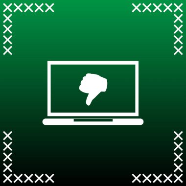 Aksine dizüstü el işaretiyle