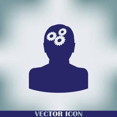 baş simgesinde dişli