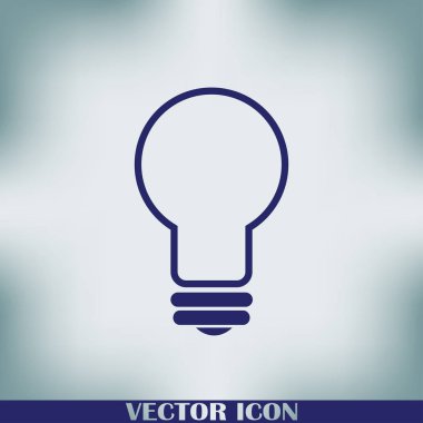 Lamba simge düz vektör