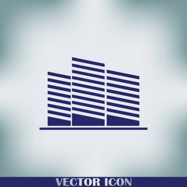 Cityscape simgesi. Web Tasarım