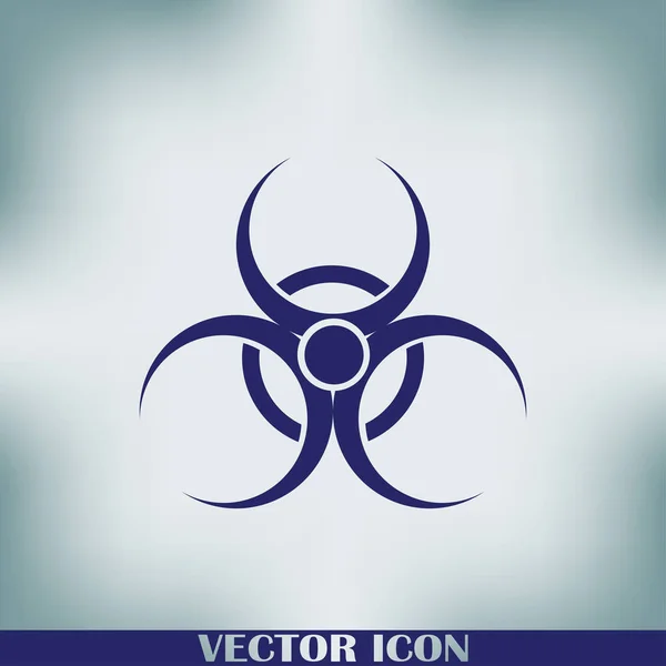 Vektor Biorisiko Symbol — Stockvektor