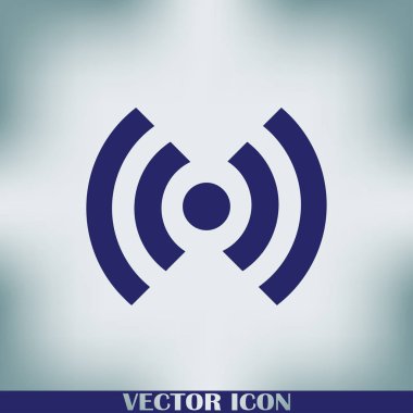 RSS işareti vektör simgesi