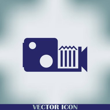 video kamera web vektör simgesi