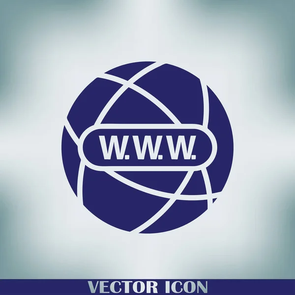Икона Значок Векторного Глобуса — стоковый вектор