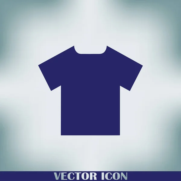 Shirt Symbol Flacher Vektor — Stockvektor