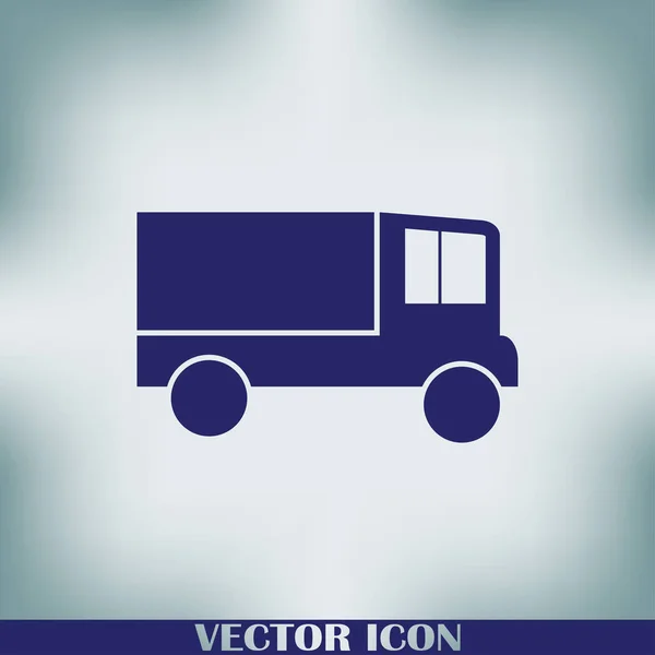 Entrega Vector Icono Plano — Vector de stock