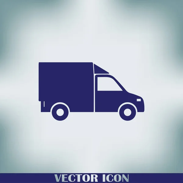 Lieferung Vektor Flaches Symbol — Stockvektor