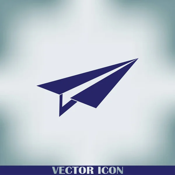 Значок Вектора Плоскости — стоковый вектор