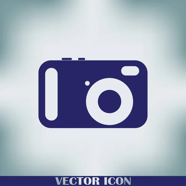 Fotokamera Vektor Symbol — Stockvektor