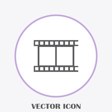 video simgesi, vektör illüstrasyonu