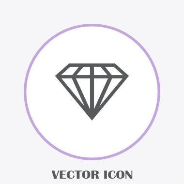 satır elmas vektör simgesi