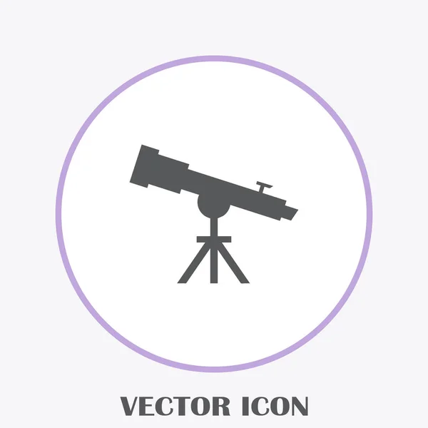 Icône Vecteur Web Télescope — Image vectorielle