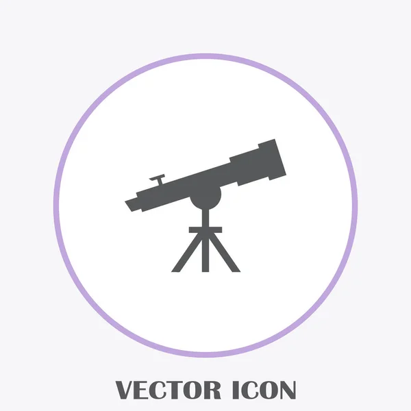 Icône Vecteur Web Télescope — Image vectorielle