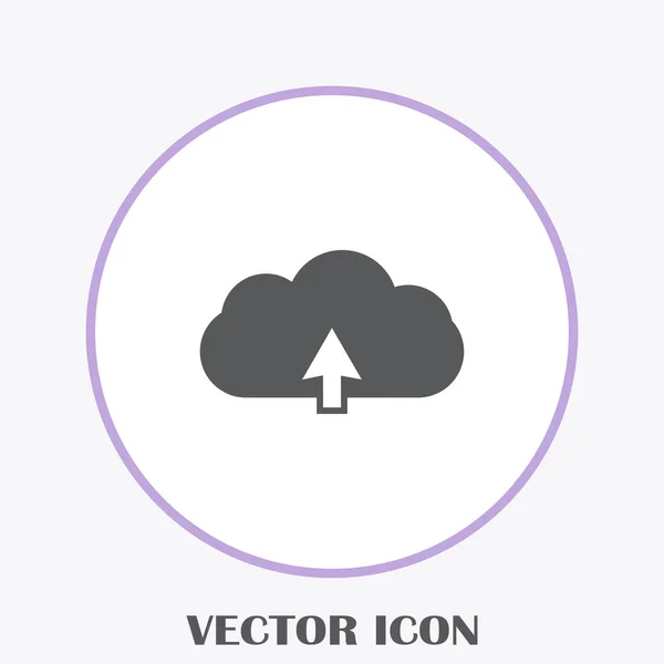Web Cloud Daten Symbol — Stockvektor