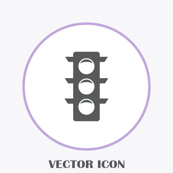 Vector Traffic Light Icon — Stock Vector