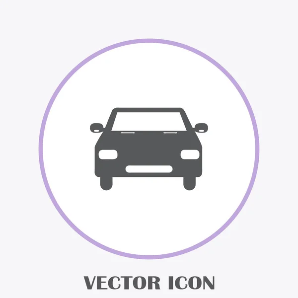 Auto Symbol Vektor Vektorillustration — Stockvektor