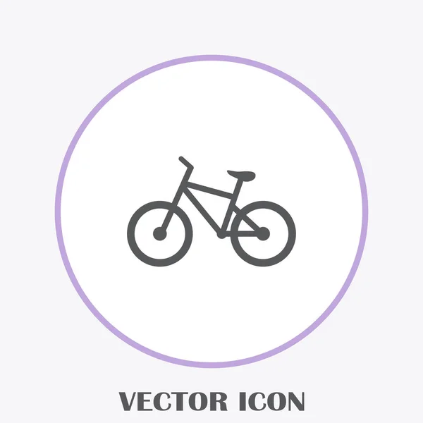 Bike Icon Stock Vector Illustration Flat Design — Stock Vector