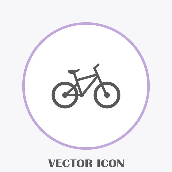 Bike Icon Stock Vector Illustration Flat Design — Stock Vector