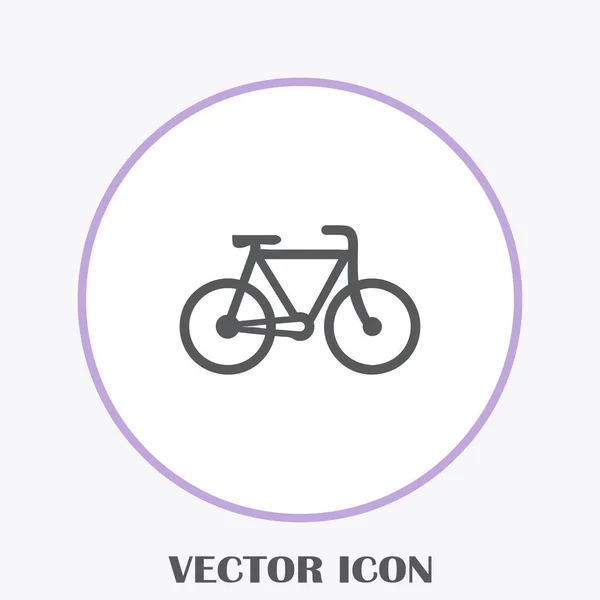 Bike Icon Stock Vector Illustration Flat Design — Stock Vector