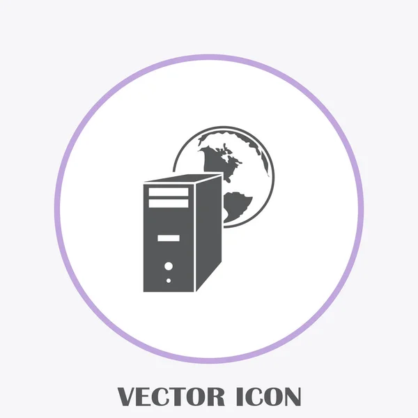 Computer Icon Vektorstil — Stockvektor