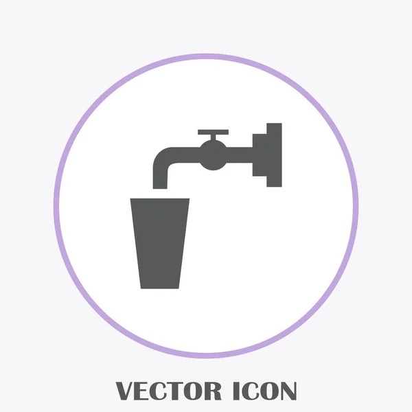 Crane Icon Vector Pictograma Simple Plano Símbolo Ilustración — Vector de stock