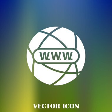 Web sitesi web vektör simgesi