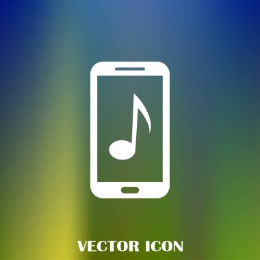 telefon web vektör simgesi