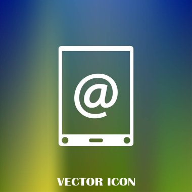 telefon web vektör simgesi