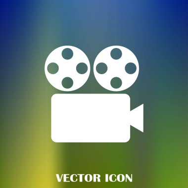 video kamera web vektör simgesi