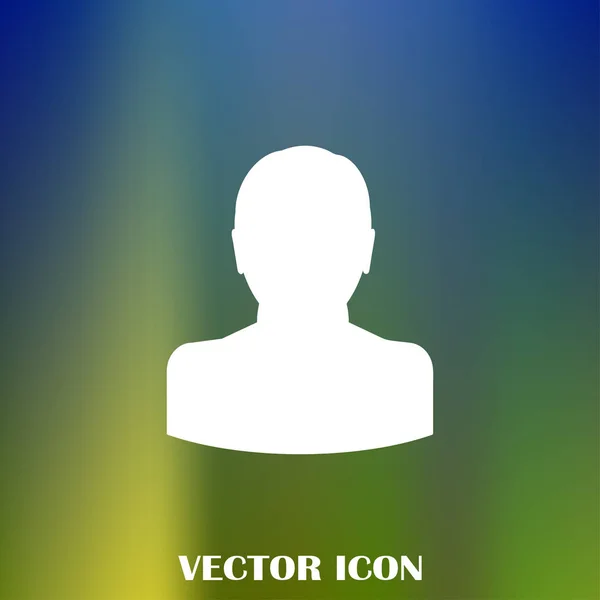 Hombre Negocios Vector Icono Web — Vector de stock