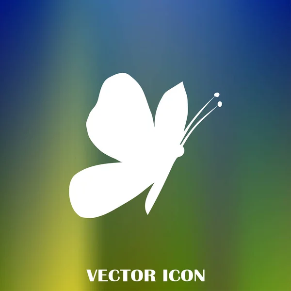 Pillangó Vektor Web Icon — Stock Vector