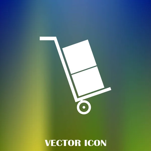 Luggage Vector Web Icon — Stock Vector