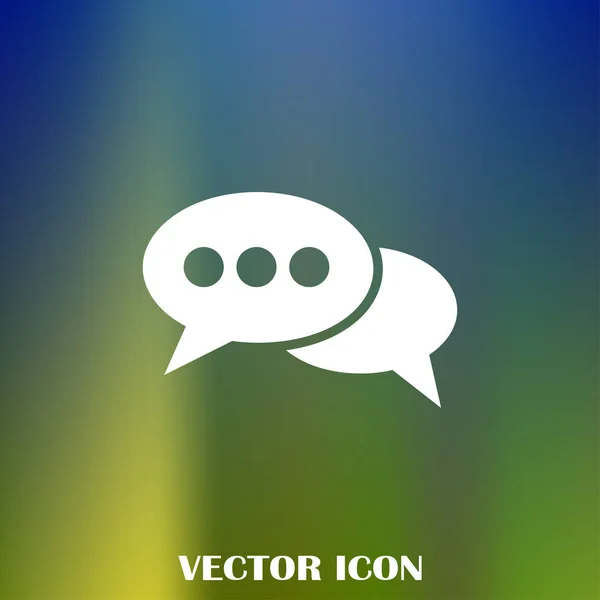 Web Ikone Chat — Stockvektor
