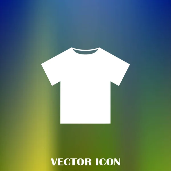 Shirt Web Ícone Vetor — Vetor de Stock