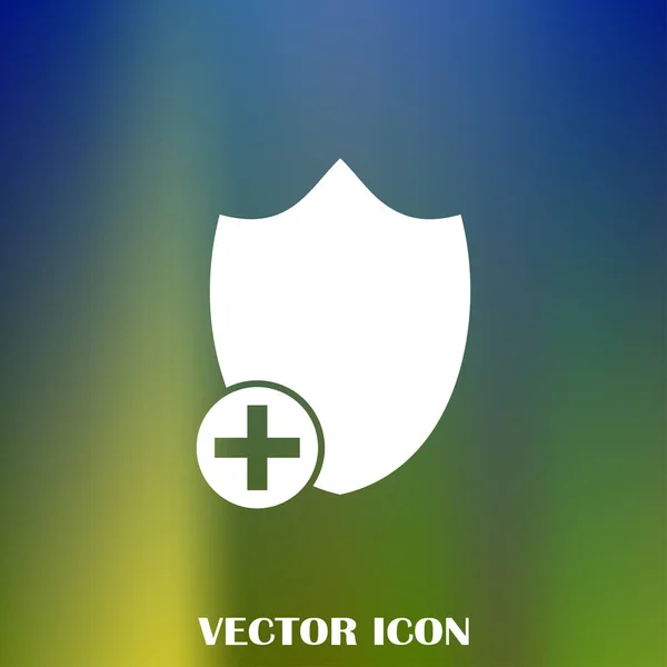 Shield Vector Web Icon — Stock Vector