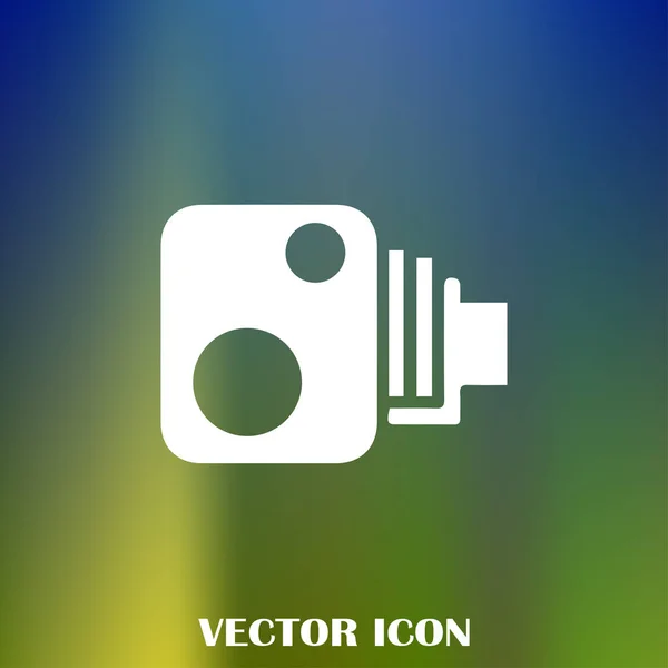 Ícone Vetor Web Camcorder — Vetor de Stock