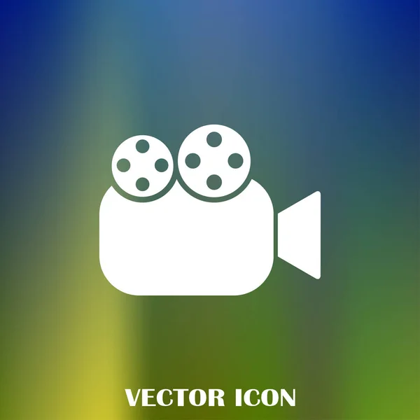 Icône Vecteur Web Caméscope — Image vectorielle