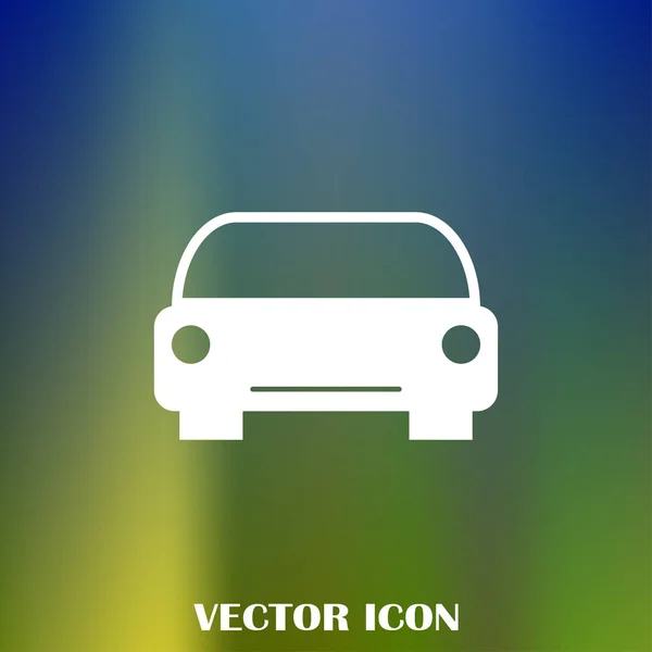 Vetor Ícone Carro Ilustração Vetorial — Vetor de Stock