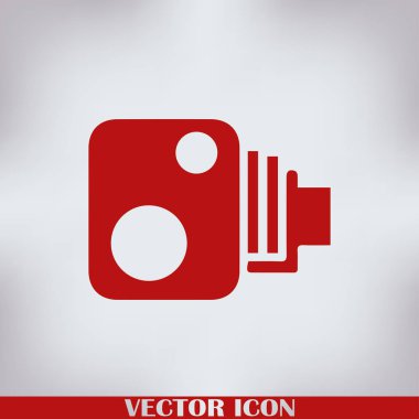 video kamera web vektör simgesi
